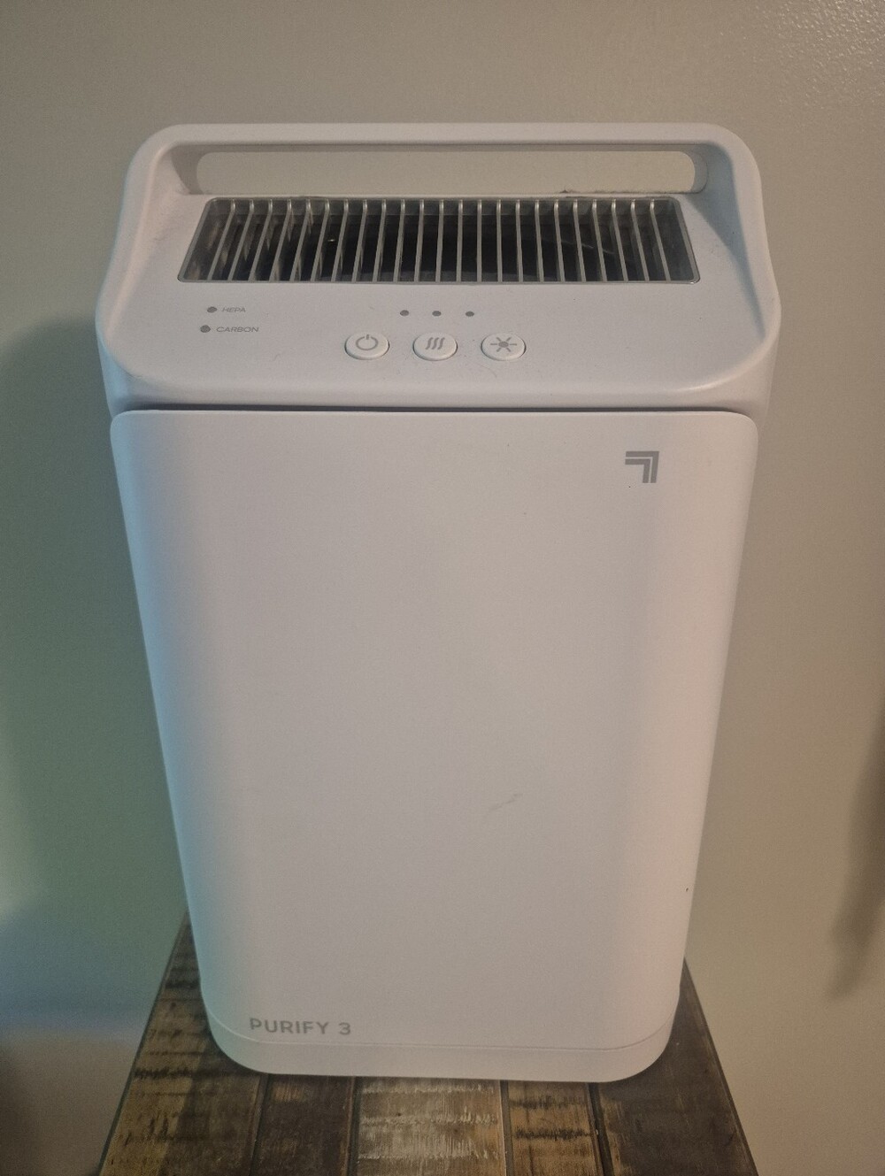 Sharper Image White Purify 3 Home Air Cleaner